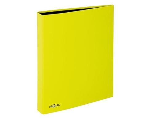 Pagna Ringbuch A4 Basic 2-Bügel-Mechanik+NH gelb