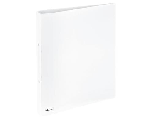 Pagna Ringbuch A4 Basic 2-Bügel-Mechanik+NH Ringdurchmesser 25mm, weiss