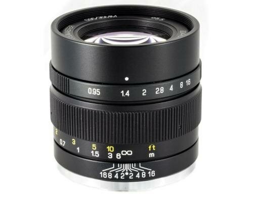 Mitakon 35mm F/0.95 Mark II black Fuji X Mount