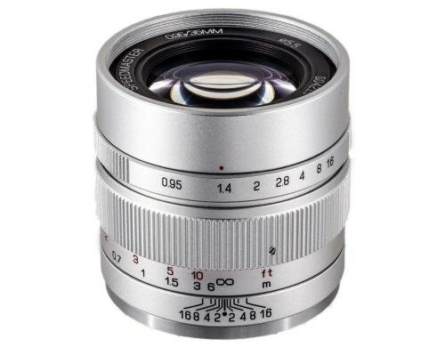 Mitakon 35mm F/0.95 Mark II silver Fuji X Mount