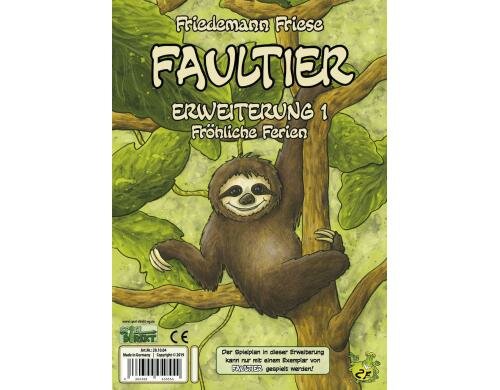 2F Faultier - Erw Fröhliche Ferien Alter:  8+, Spieler: 2-5