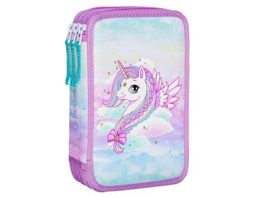 Beckmann Etui Triple Einhorn Grösse: 12x20.5x7cm
