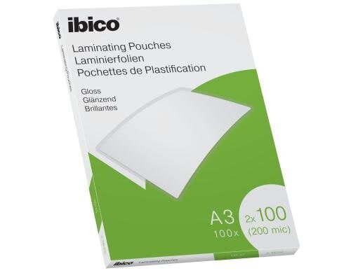 Ibico Laminierfolie A3 100 mic, 100 Stück, glänzend