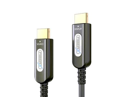 FiberX Serie - Gepanzertes HDMI Kabel 30m Glasfaser Kabel, 4K, 18Gbps