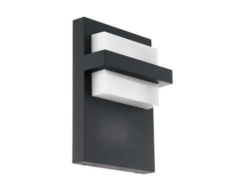EGLO CULPINA 1 Wandleuchte anthrazit Outdoor / inkl. 1x LED 10W