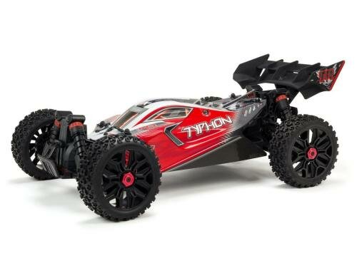Arrma BUGGY    TYPHON BLX3S 1:8  4WD RED ARTR