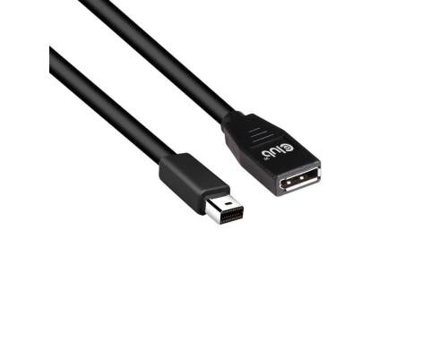 Club 3D, mDP auf DP 1.4 HBR3 8K60Hz Verlängerungskabel, 1.0 Meter bidir., m/f