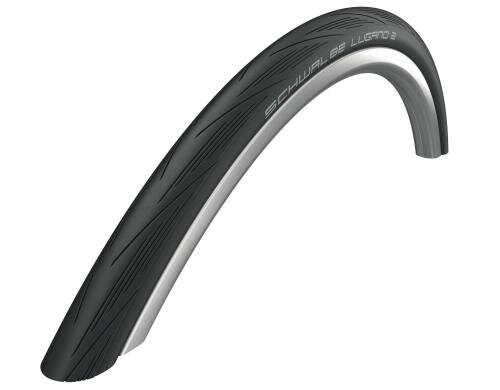 Schwalbe Pneu Lugano II 700x23C Falt black