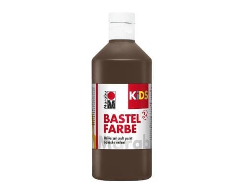 Marabu Kids Bastelfarbe 500 ml Dunkelbraun