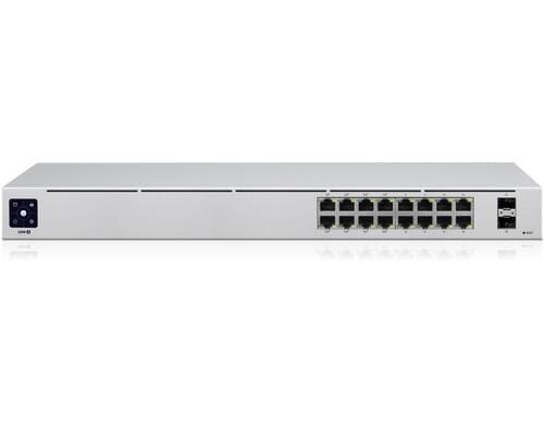 Ubiquiti Unifi Switch USW-16-POE Gen2 16 Ports, managed, 2xSFP, 8xPoE+,42W Budget