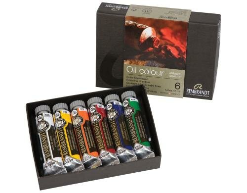 Rembrandt Ölfarbe Starter-Set 6 Tuben à 15ml