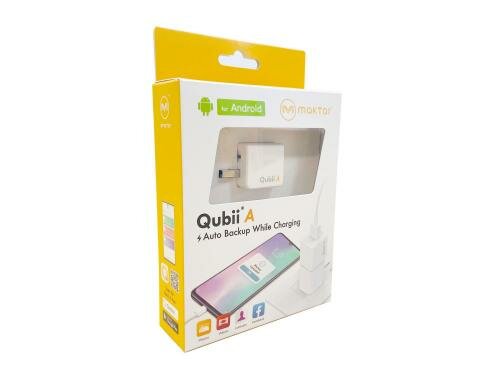 Maktar Qubii A Backup-Charger Android weiss