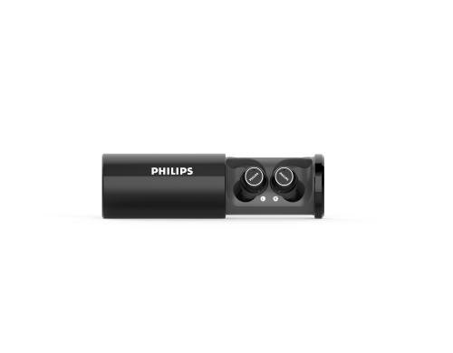 Philips TAST702BK/00, Kabelloser Kopfhörer In-Ear ActionFit