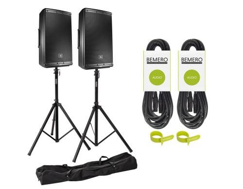 JBL EON 612 Kit 1 2x EON 612 mit Boxenstativen und Kabel