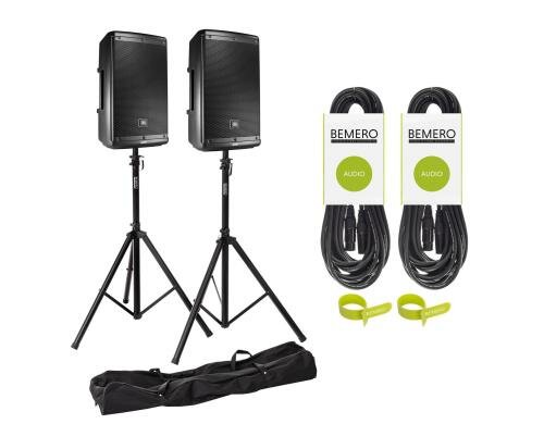JBL EON 610 Kit 1 2x EON 610 mit Boxenstativen und Kabel