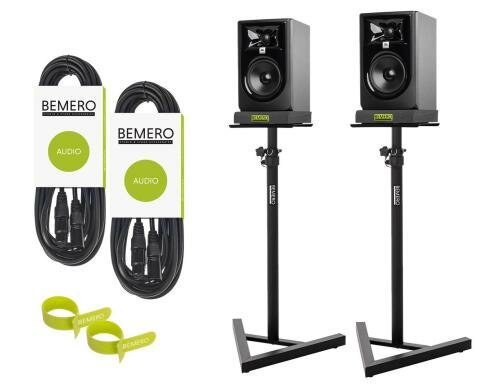 JBL LSR 305P MkII Kit 3 2x LSR 305P MK2, Stative, Iso Pads, Kabel