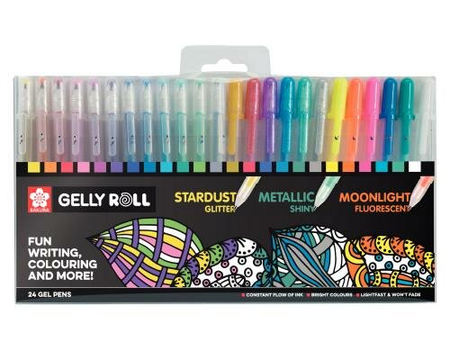Sakura Gelschreiber Gelly Roll Set Set mit 24 Stück