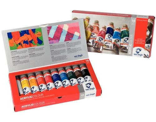 Van Gogh Acrylfarbe Basic-Set 10 Tuben à 40ml