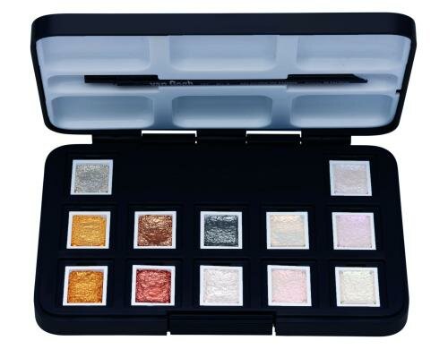 Van Gogh Aquarellfarbe Pocket Box Spec. 12 Näpfchen