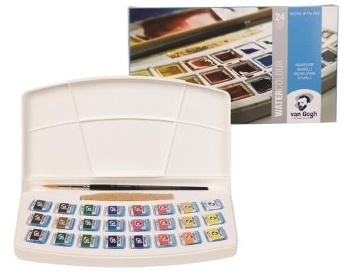 Van Gogh Aquarellfarbe 24er Set 24 Näpfchen