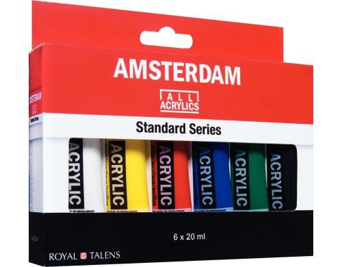 Amsterdam Acrylfarbe Standard Introset 1 6 Tuben à 20ml