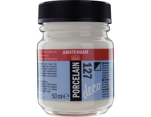Amsterdam Porzellanfarbe 50 ml GEBR.WEISS DECK, Deckfähigkeit: Halbdeck.