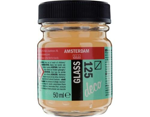 Amsterdam Glasfarbe 50 ml GEATZTES GLAS, Deckfähigkeit: Halbtr.