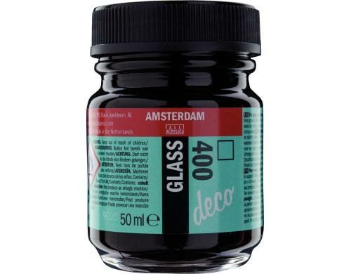 Amsterdam Glasfarbe 50 ml BRAUN, Deckfähigkeit: Transp.