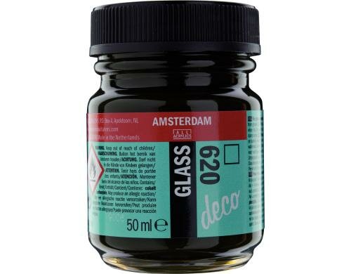 Amsterdam Glasfarbe 50 ml OLIVGRN, Deckfähigkeit: Transparent