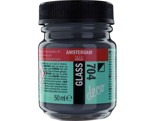 Amsterdam Glasfarbe 50 ml GRAU, Deckfähigkeit: Halbdeckend