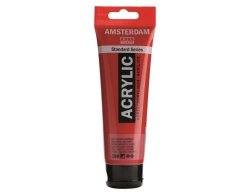 Amsterdam Acrylfarbe Standard 399 120 ml, Farbe: Naphtholrot D, Halbdeckend