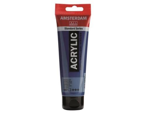 Amsterdam Acrylfarbe Standard 557 120 ml, Farbe: Grünblau, Transparent