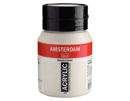 Amsterdam Acrylfarbe Standard 290 500 ml, Farbe: Titanbuff D, Deckend