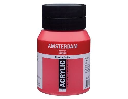 Amsterdam Acrylfarbe Standard 317 500 ml, Farbe: Transp. Rot M, Transparent
