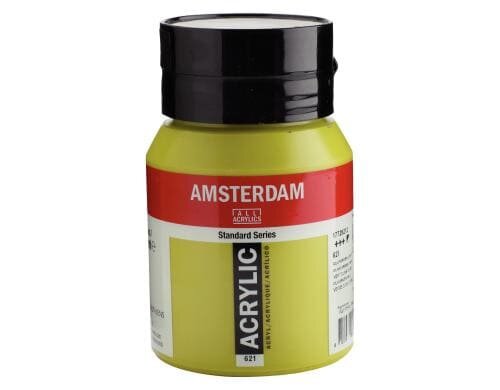Amsterdam Acrylfarbe Standard 621 500 ml, Farbe: Olivgrün H, Halbdeckend