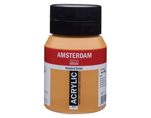 Amsterdam Acrylfarbe Standard 234 500 ml, Farbe: Siena Natur, Deckend