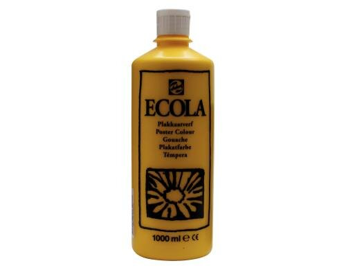 Talens Plakatfarbe Ecola 1 Liter, Farbe: Gelb
