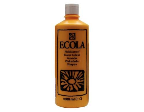 Talens Plakatfarbe Ecola 1 Liter, Farbe: Dunkelgelb