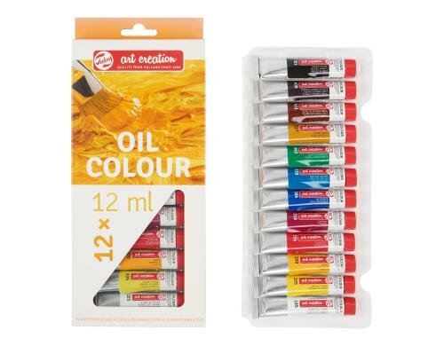 Talens Ölfarbe 12er Set 12 Farben à 12 ml