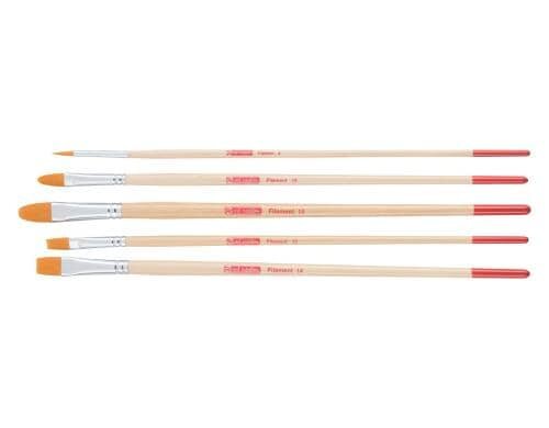 Talens Öl/Acryl-Pinsel 5er Set Grössen: 6-10-14, Polyester