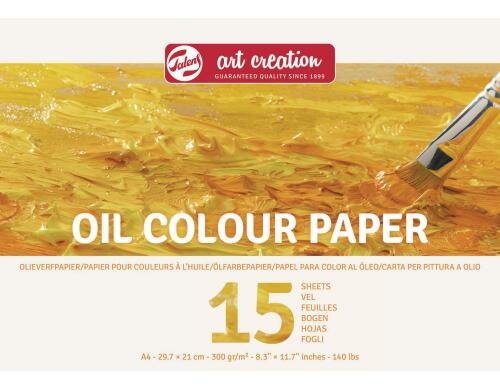 Talens Ölpapier A4 300g/m2, 15 Bogen