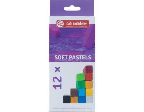 Talens Softpastellkreide 12er Set Weiche und trockene Kreide
