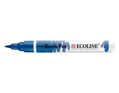 Talens Brush Pen Ecoline 508 ECOLINE BRUSHPEN PREUSS.BLAU