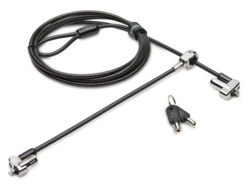 Kensington N17 Dual Keyed Laptop Lock Dell Devices with Wedge Security Slot