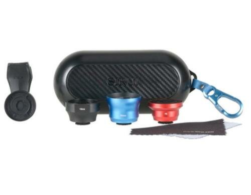 Sirui Vorsatzlinsen Set WPF-01KBR 18-WA schwarz / 60-SA blau / FE rot im Case