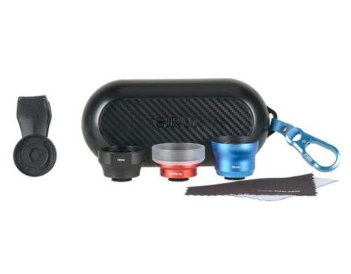 Sirui Vorsatzlinsen Set WPM-01KBR 18-WA schwarz / 60-SA blau / MC-02 rot im C