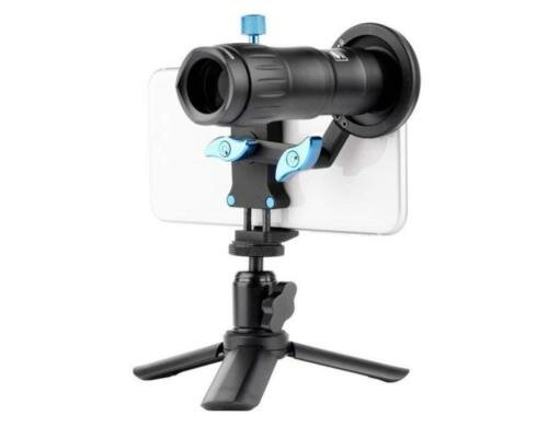 Sirui TL-400-3 Tele-Vorsatzobjektiv 400mm Mit Smartphonehalter und Stativ