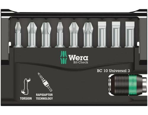Wera Bit-Check 10 Universal 3 SB 10-teilig