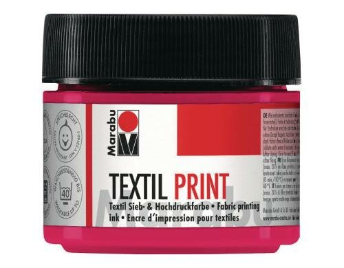 Marabu Textilfarbe Texil Print Primärmagenta