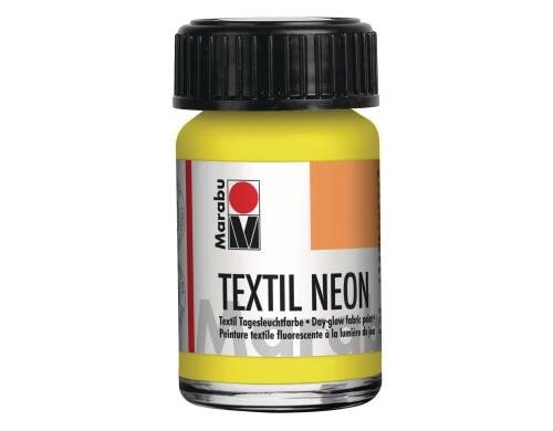 Marabu Textilfarbe Neon UV fluoreszierend, 15 ml